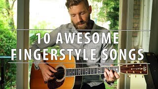 10 awesome FINGERSTYLE songs pt 2 [upl. by Leval]