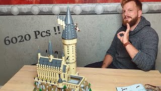 Jai monté le Château Poudlard LEGO® [upl. by Attecnoc686]