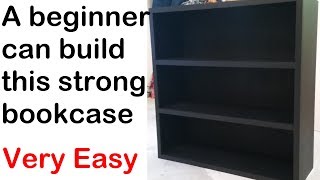 Build a bookcase  Strong and Easy how to [upl. by Nialb]