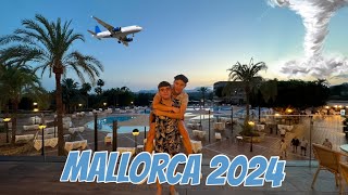 MALLORCA VLOG hurricane 2024 [upl. by Enorej607]