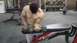 How to do Wrist Curl – Dumbbell exactly [upl. by Ekyt]