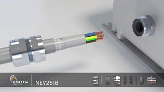 NEV cable glands for armoured cables [upl. by Juan842]