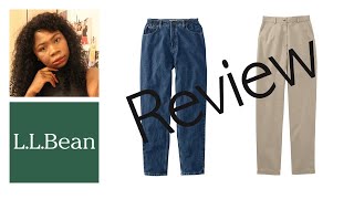 LLBEAN BRAND CLOTHING REVIEW [upl. by Enelra]