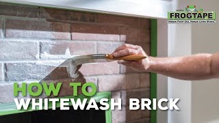 How to Whitewash Brick [upl. by Osanna677]