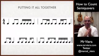 8 How to Count Semiquavers [upl. by Card768]