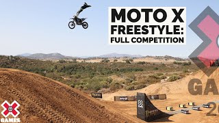 Moto X Freestyle FULL COMPETITION  X Games 2021 [upl. by Ihcur365]