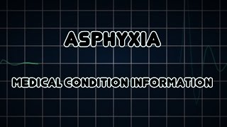 Asphyxia Medical Condition [upl. by Eralcyram]