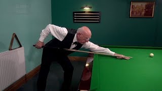 85 Cueing Technique  American Pool v Snooker [upl. by Lleret]