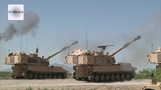 M777 Howitzers amp M109 Paladins  Heavy Metal Artillery Live Fire [upl. by Ashok]