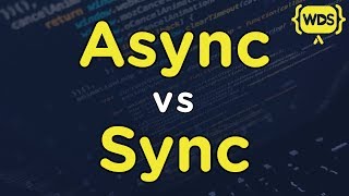 Asynchronous Vs Synchronous Programming [upl. by Vallery]