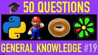 GENERAL KNOWLEDGE TRIVIA QUIZ 19  50 General Knowledge Trivia Questions and Answers Pub Quiz [upl. by Kacerek411]