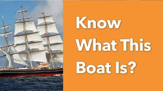 Recognize ANY Sailboat Type Instantly  How To Tell Apart 16 Types [upl. by Aninay840]