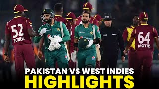 Highlights  Pakistan vs West Indies  T20I  PCB  MK2L [upl. by Yevad]