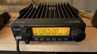 Icom IC2100H Basic Programming [upl. by Vern]