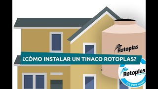 ¿Cómo instalar un tinaco Rotoplas [upl. by Ahsemat]