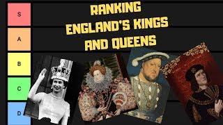 Englands Kings and Queens Ranked  TIER LIST [upl. by Rann564]