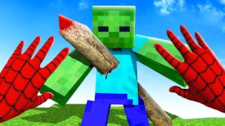 Building TRAPS Against Minecraft Zombies  Bonelab VR Mods [upl. by Enelyt237]