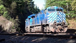 TRRS 515 Railfanning Michigans Upper Peninsula  08 Oct 2017 [upl. by Shaun]