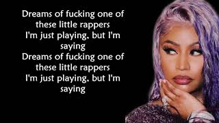 Nicki Minaj  Barbie Dreams LYRICS Ohnonie HQ [upl. by Yllak]