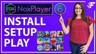 NOX PLAYER ANDROID EMULATOR  DOWNLOAD AND INSTALL [upl. by Inama]