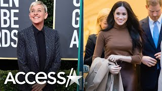 Meghan Markle Plans To Sit Down With Ellen DeGeneres In First Interview Since Royal Exit Reports [upl. by Ailegna]