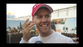 Sebastian Vettel Accents and Impressions Compilation [upl. by Hettie]