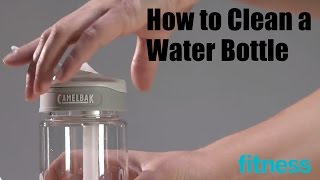 How to Clean a Water Bottle  Fitness [upl. by Inaej]