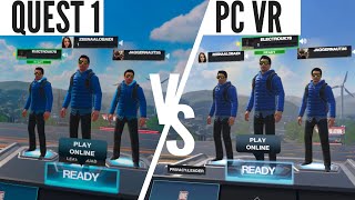 Population ONE Quest vs PC VR Graphics Comparison [upl. by Crescint544]