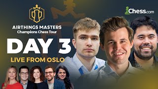 Magnus vs Hikaru  Airthings Masters  Winners Final  Can Carlsen Avenge His SCC Loss To Nakamura [upl. by Schluter]