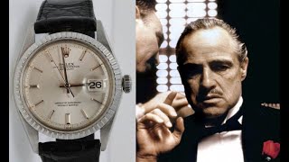 Marlon Brando Wristwatch Collection  Datejust to GMT Master [upl. by Brion]