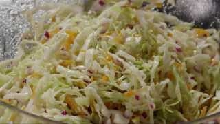 How to Make Cabbage Coleslaw  Allrecipes [upl. by Mckay]