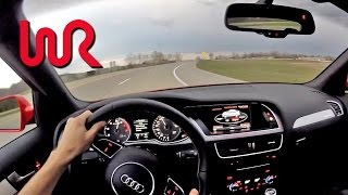 2014 Audi S4 Quattro Manual  WR TV POV Test Drive 12 [upl. by Hanonew605]