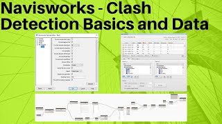 Navisworks  Clash Detection Basics  Getting Clash Data [upl. by Furtek]