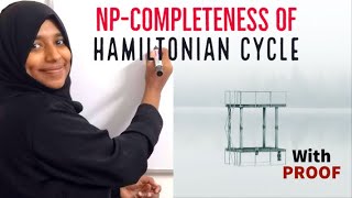 NP COMPLETENESS OF HAMILTONIAN CYCLE DECISION PROBLEM [upl. by Christopher130]