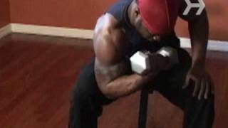 How to Do Dumbbell Concentration Curls [upl. by Arretak165]