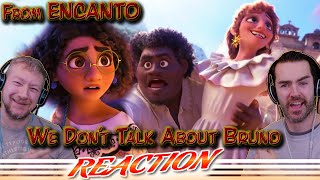 Catchy Song We Dont Talk About Bruno Reaction From Encanto [upl. by Sass]