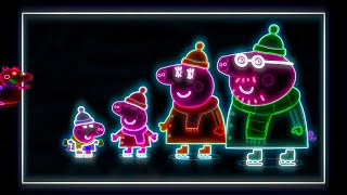 Christmas With Kylie Kangaroo 🇦🇺  Neon Peppa Pig [upl. by Chak416]