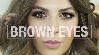 Makeup Tutorial For Brown Eyes  S1 EP8 [upl. by Feirahs]