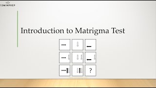 Matrigma Test Prep Introduction [upl. by Adriell93]