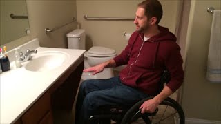 Wheelchair Accessible Home Bathroom [upl. by Daraj]