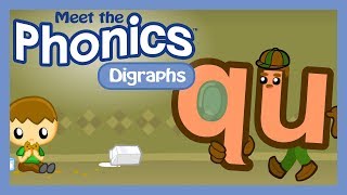 Meet the Phonics Digraphs  qu [upl. by Anwahsad426]