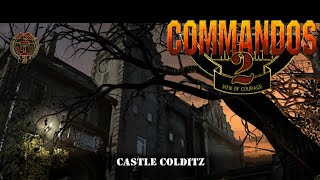 COMMANDOS 2 HD REMASTER CASTLE COLDITZ games gamer gameplay gaming letsplay [upl. by Amehr]