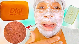 I USED DIAL SOAP ON MY FACE 😱 [upl. by Karon741]