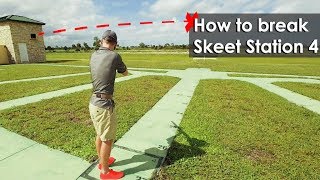 Skeet Shooting Tips  Station 4  by ShotKam [upl. by Marcile]