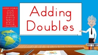 Adding Doubles  Fun Math Song For Kids  Jack Hartmann [upl. by Gabrila]