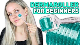 HOW TO USE DERMAROLLER FOR BEGINNERS [upl. by Hanavas182]