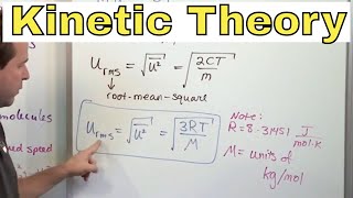 21  Kinetic Molecular Theory of Gases Explained Chemistry amp Physics Part 1 [upl. by Salazar]