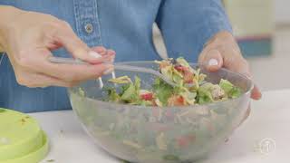 6 Salads Made Simple  Pampered Chef [upl. by Ahtoelc]