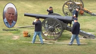 Firing the 30pounder rifled Parrott cannon Fort Pulaski GA [upl. by Leirad]