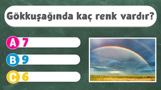 GENEL KÜLTÜR BİLGİ YARIŞMASI  20 Soruluk Testi Tamamlayabilir misin  Eğlenceli Bilgi Yarışması [upl. by Ssalguod]